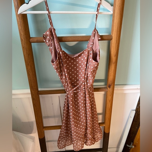 BP by Nordstrom polka dot wrap dress, size Small - Picture 3 of 5